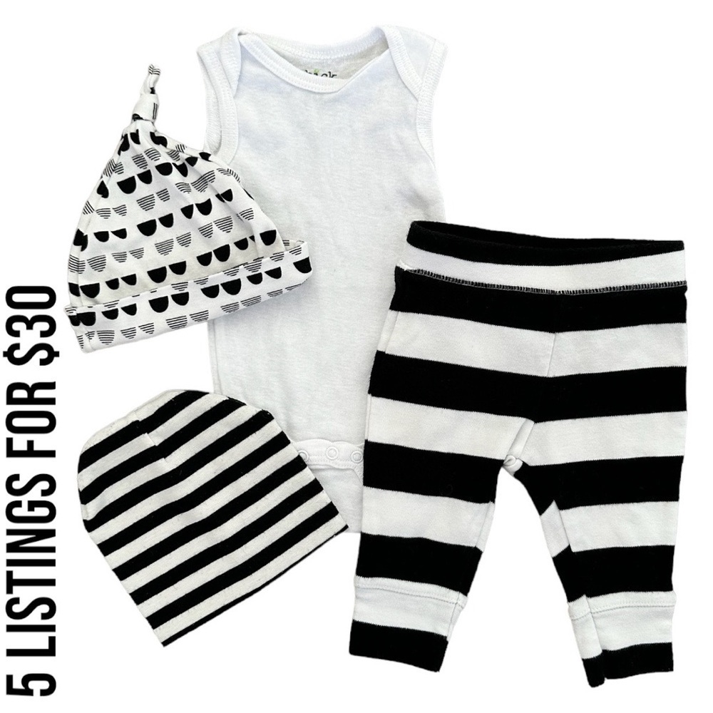 Baby 0-3 months matching set bundle